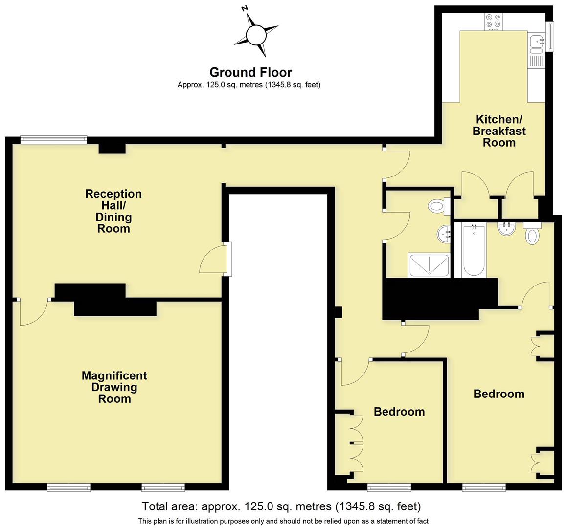 7, Montague House, Marne Close, Warwick floorplan