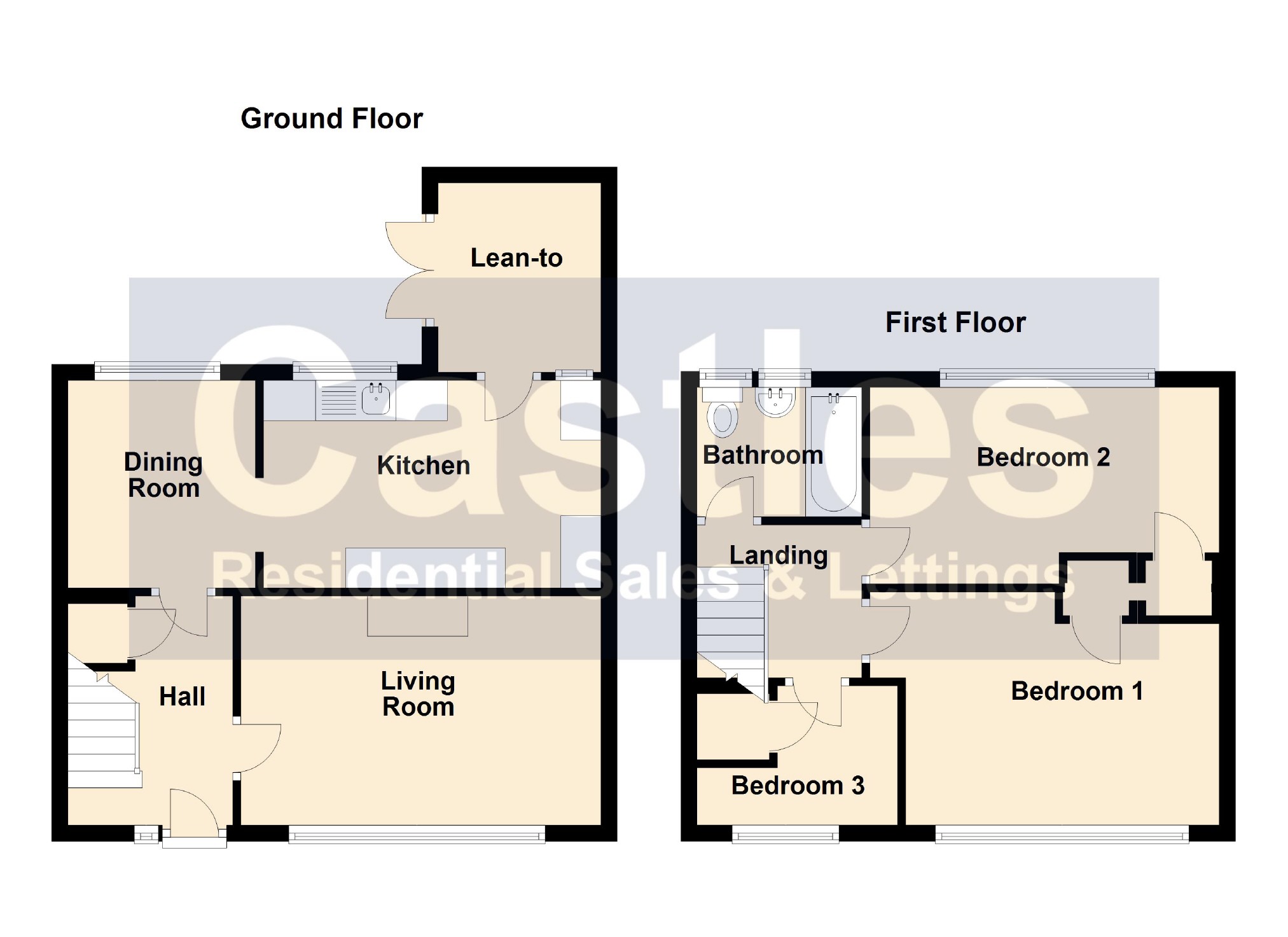 3 Bedrooms Terraced house for sale in Barrington Road, Watchfield, Swindon SN6