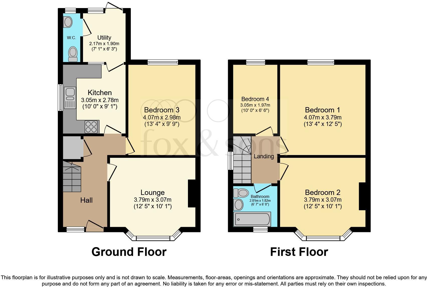 38, Cyril Road, Bournemouth floorplan