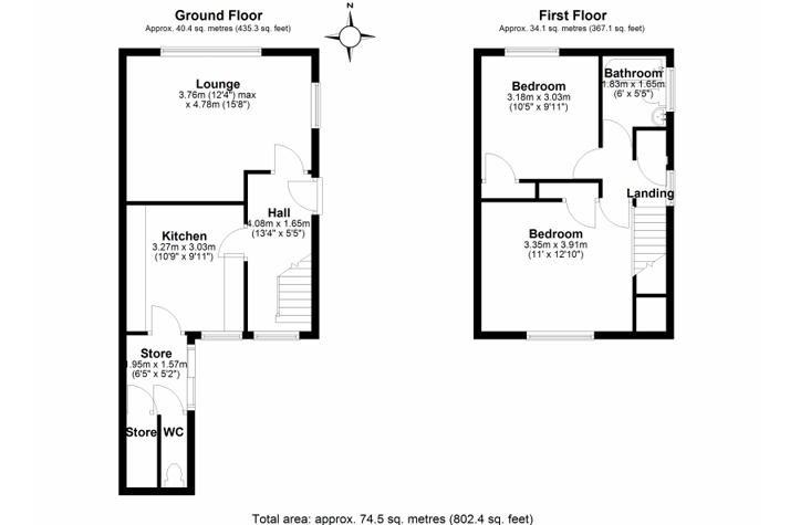 58, Staplehurst Road, Kent floorplan