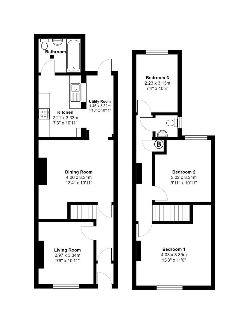 Bath Road, Bridgwater TA6, 3 bedroom terraced house for sale 64860333