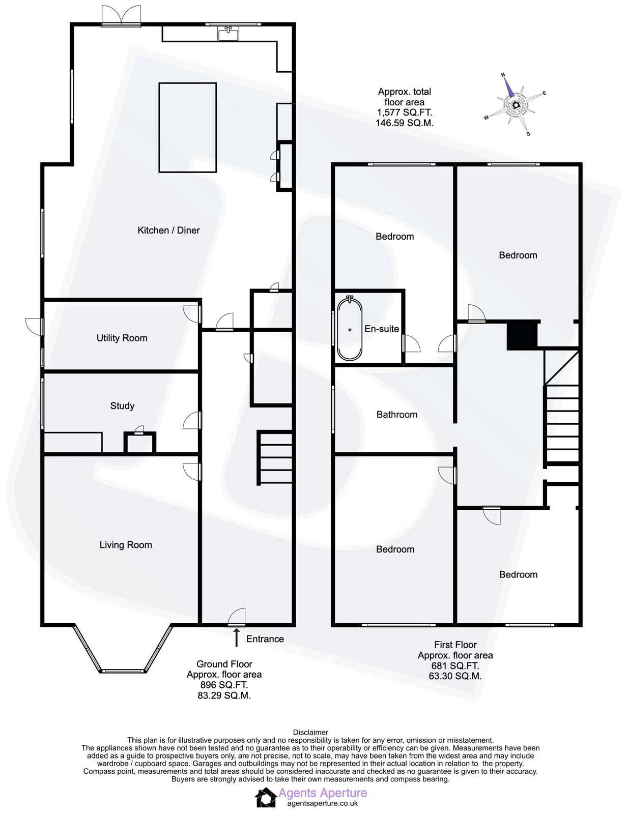 43a, Moor Lane, Upminster floorplan