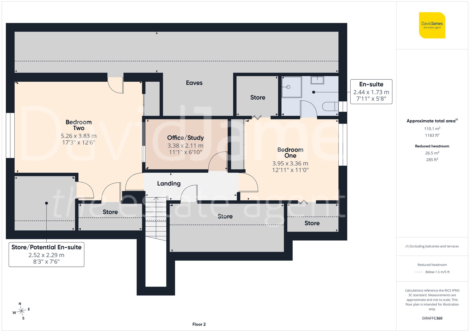 37 Kempton Drive, Nottingham floorplan