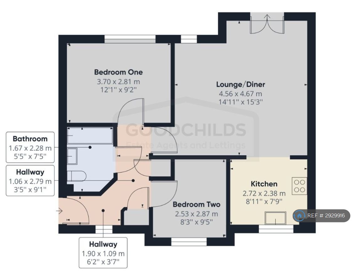 Walker Road, Walsall floorplan