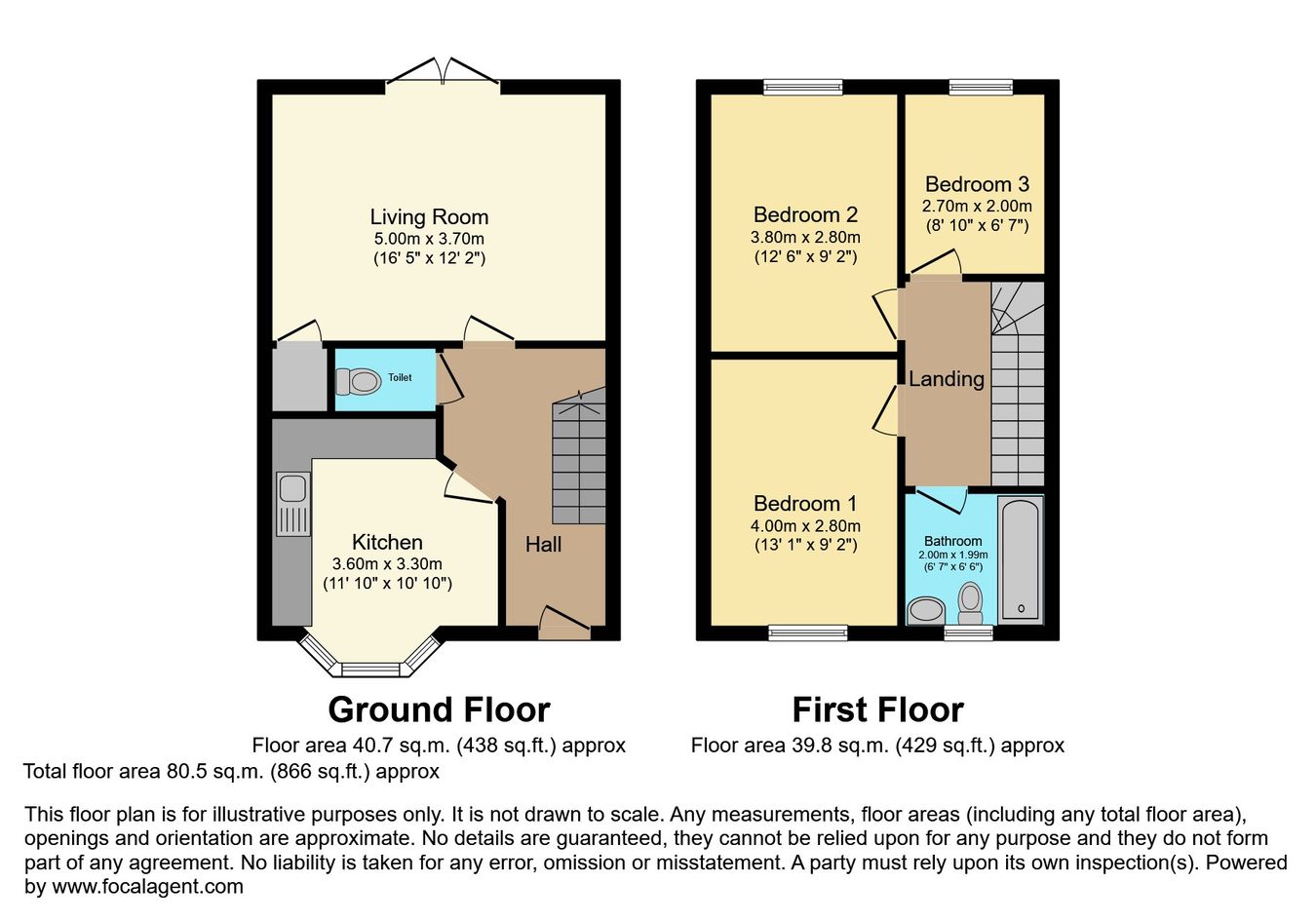 41, Forest Lane, Walsall floorplan