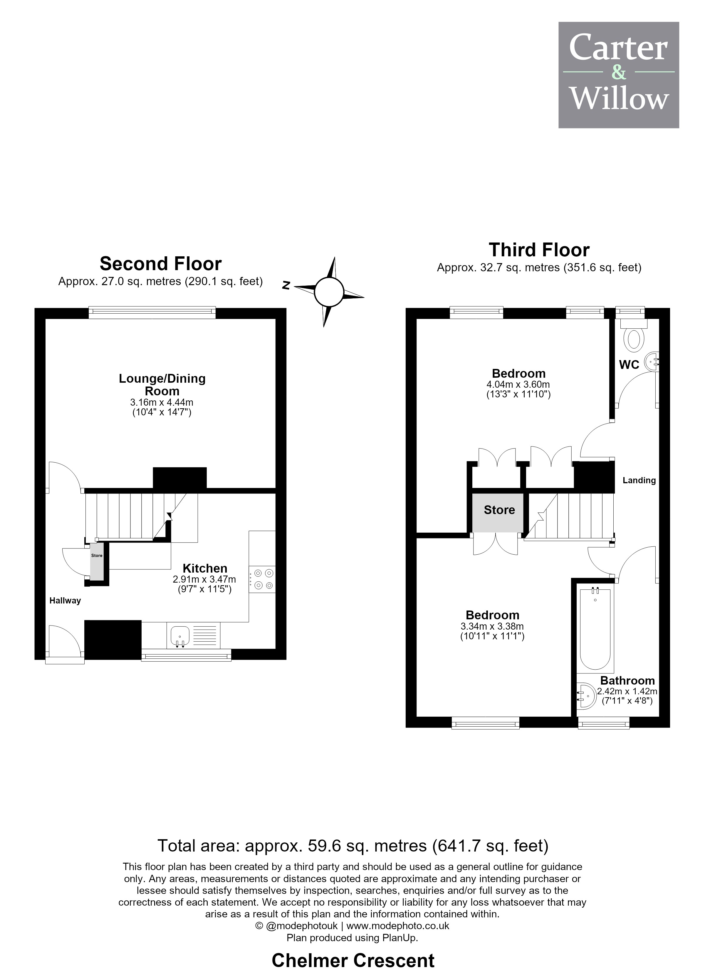 Chelmer Crescent, Barking floorplan