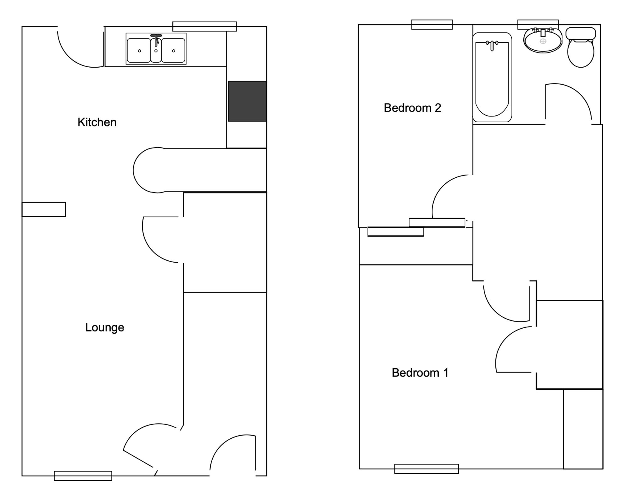 22 Leitch Street, Greenock floorplan