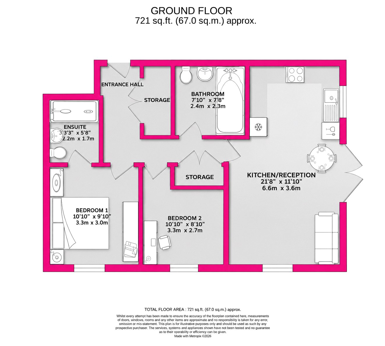 Woodward Lane, Bracknell floorplan