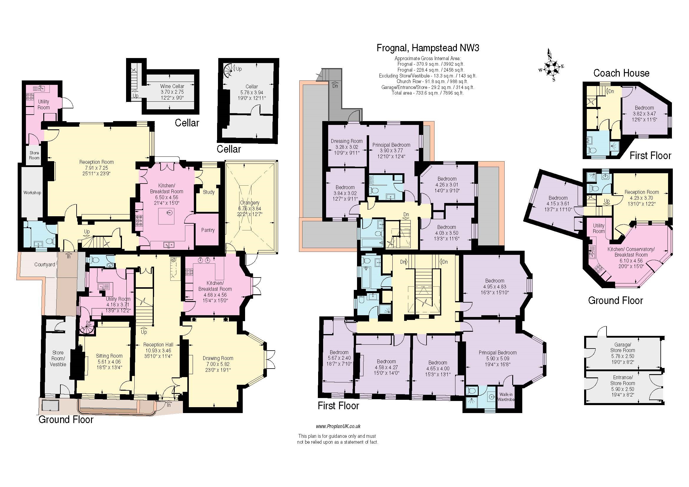 Frognal, Hampstead Village, London NW3, 9 bedroom detached house for