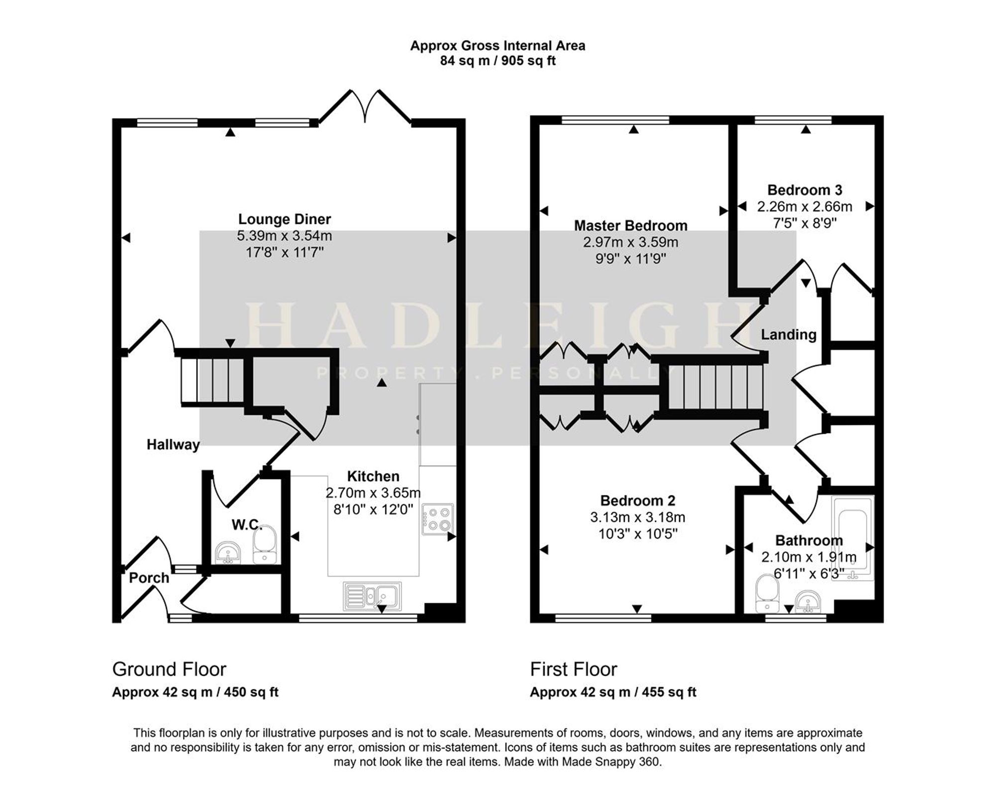 295 Harborne Road, Birmingham floorplan