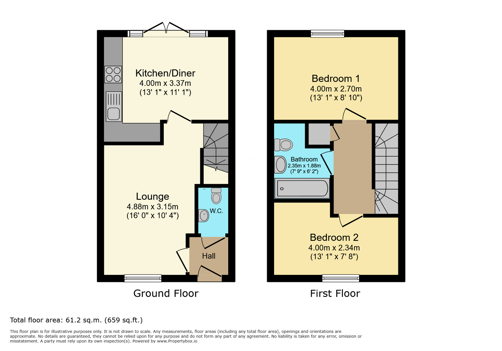 37, Pooley Avenue, Howden floorplan