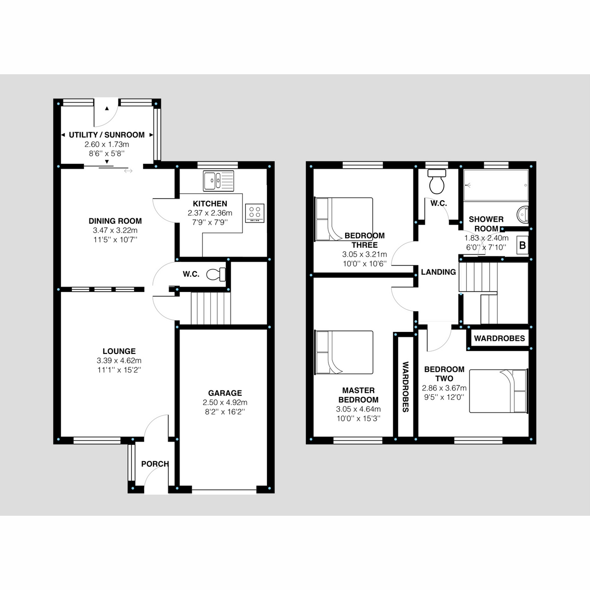 74, Peel Mount, Blackburn floorplan