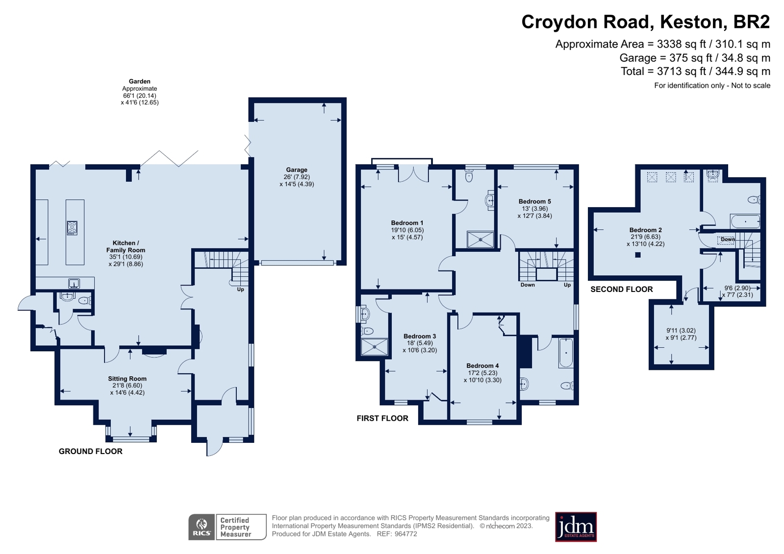 27, Croydon Road, Keston floorplan