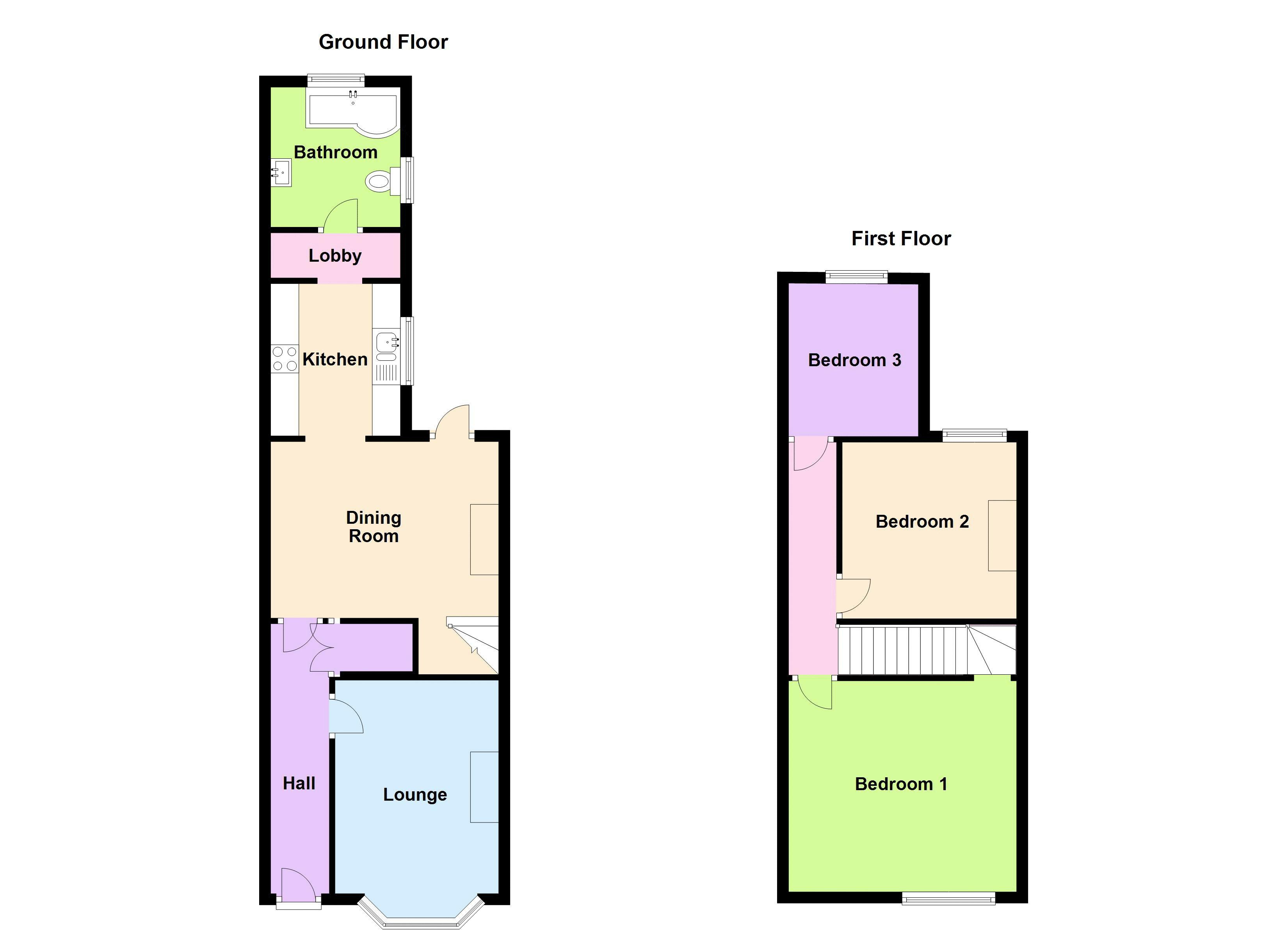 3 Bedrooms Terraced house for sale in Gloucester Road, Trowbridge BA14