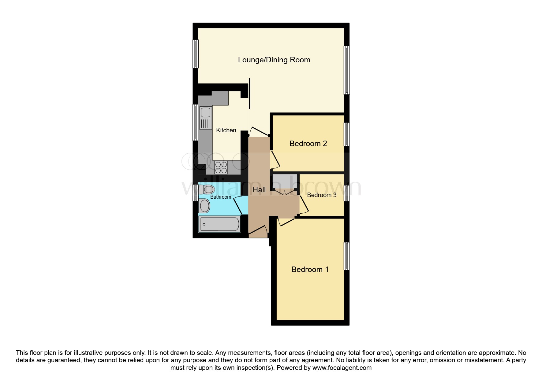 141, Guildford Rise, Sheffield floorplan