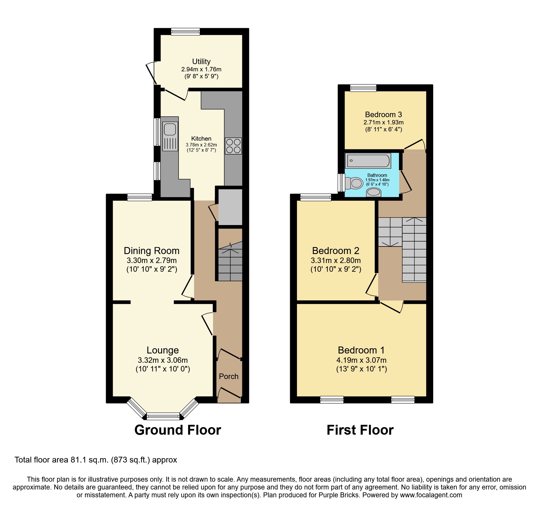 Craddock Street, Cardiff CF11, 3 bedroom terraced house for sale