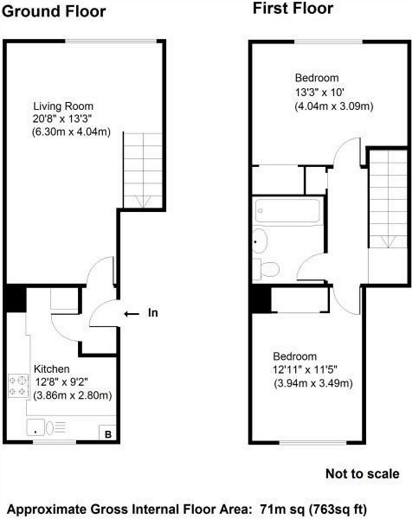 2 Bedrooms Flat to rent in Rodwell Court, Hersham Road, Walton-On-Thames, Surrey KT12