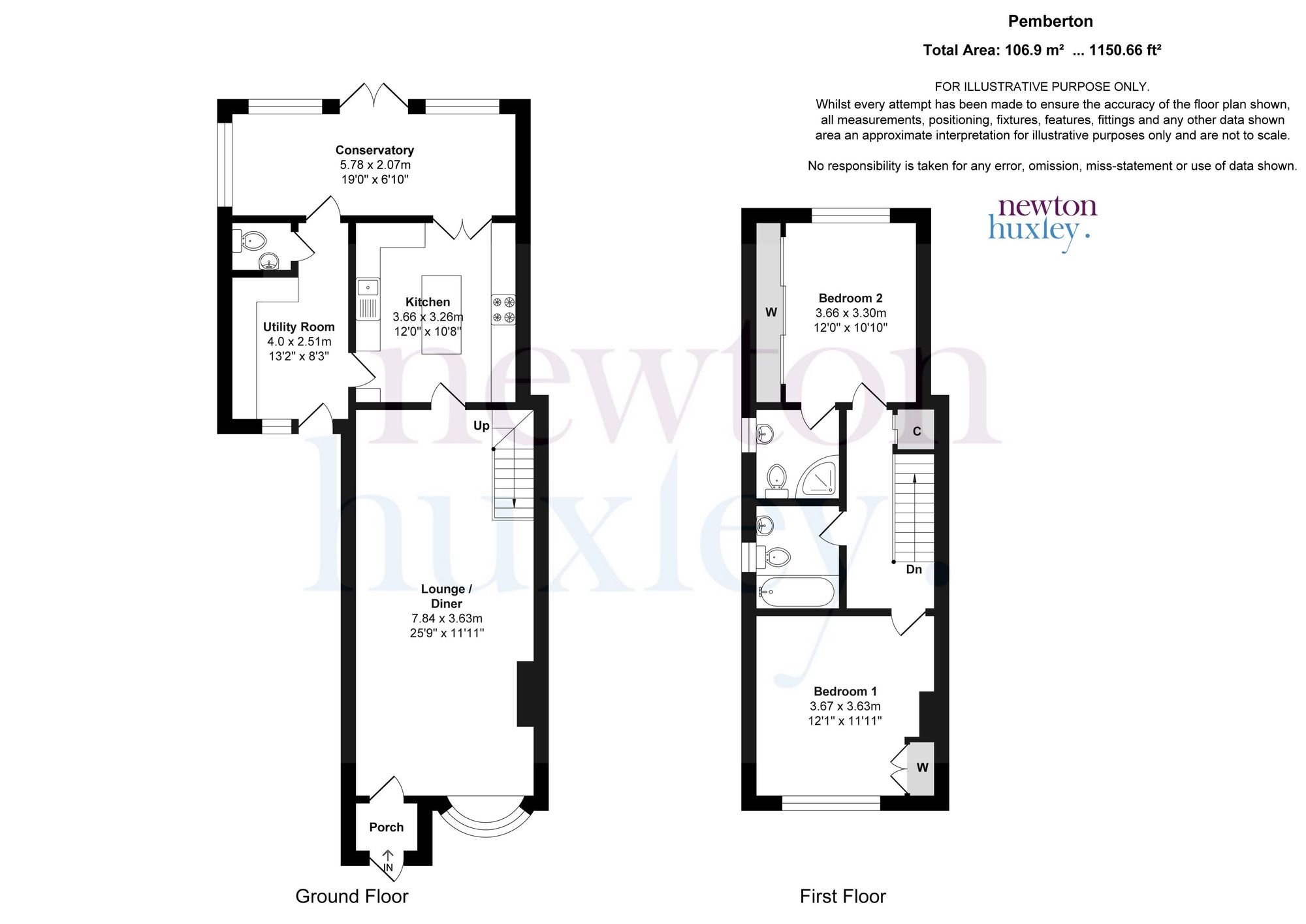 8 Pemberton Road, East Molesey floorplan