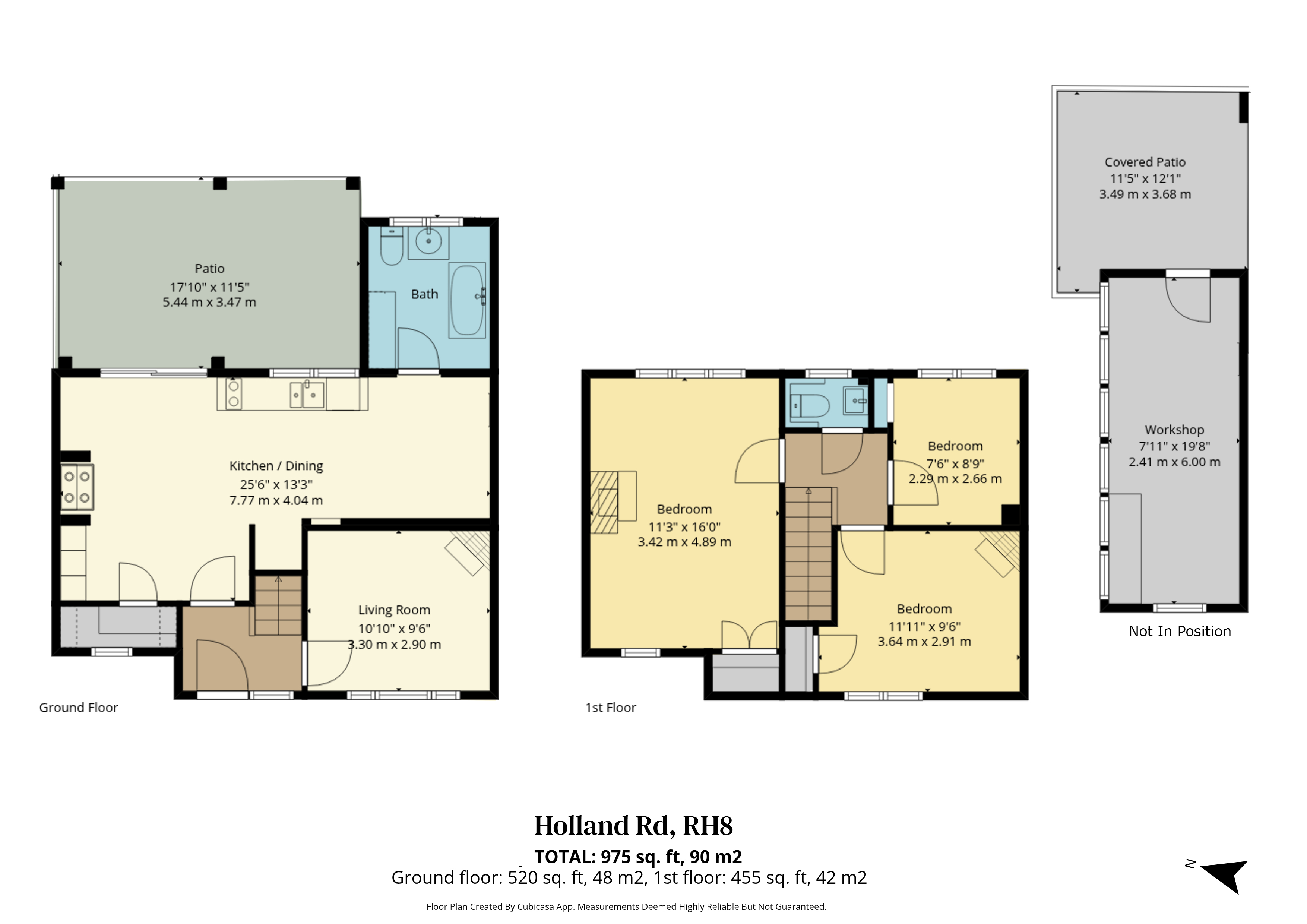 59, Holland Road, Surrey floorplan