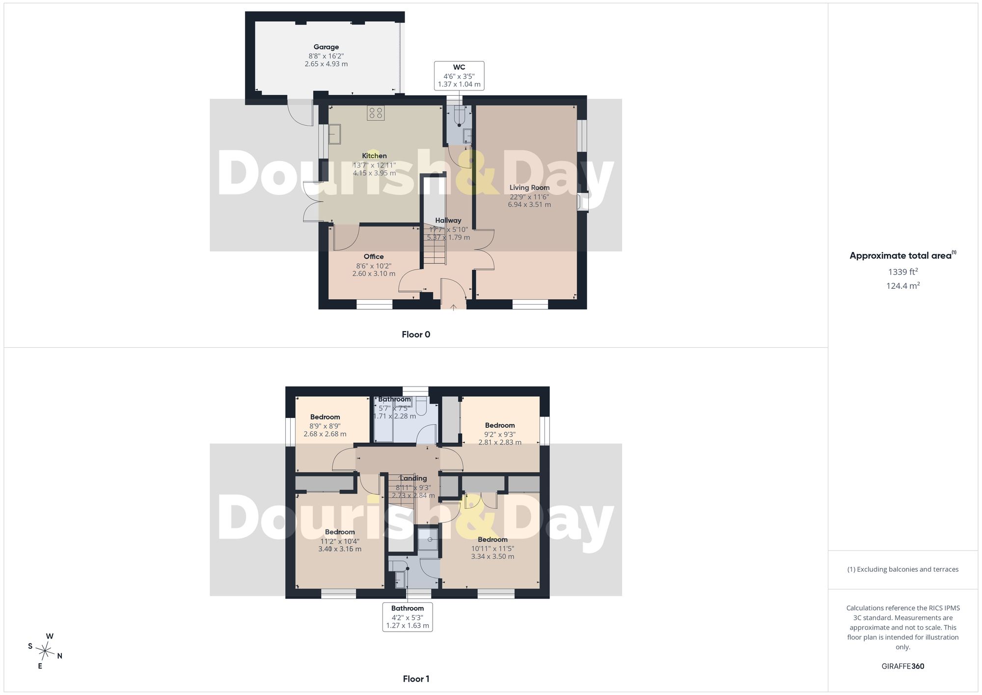 10 Castle House Drive, Stafford floorplan