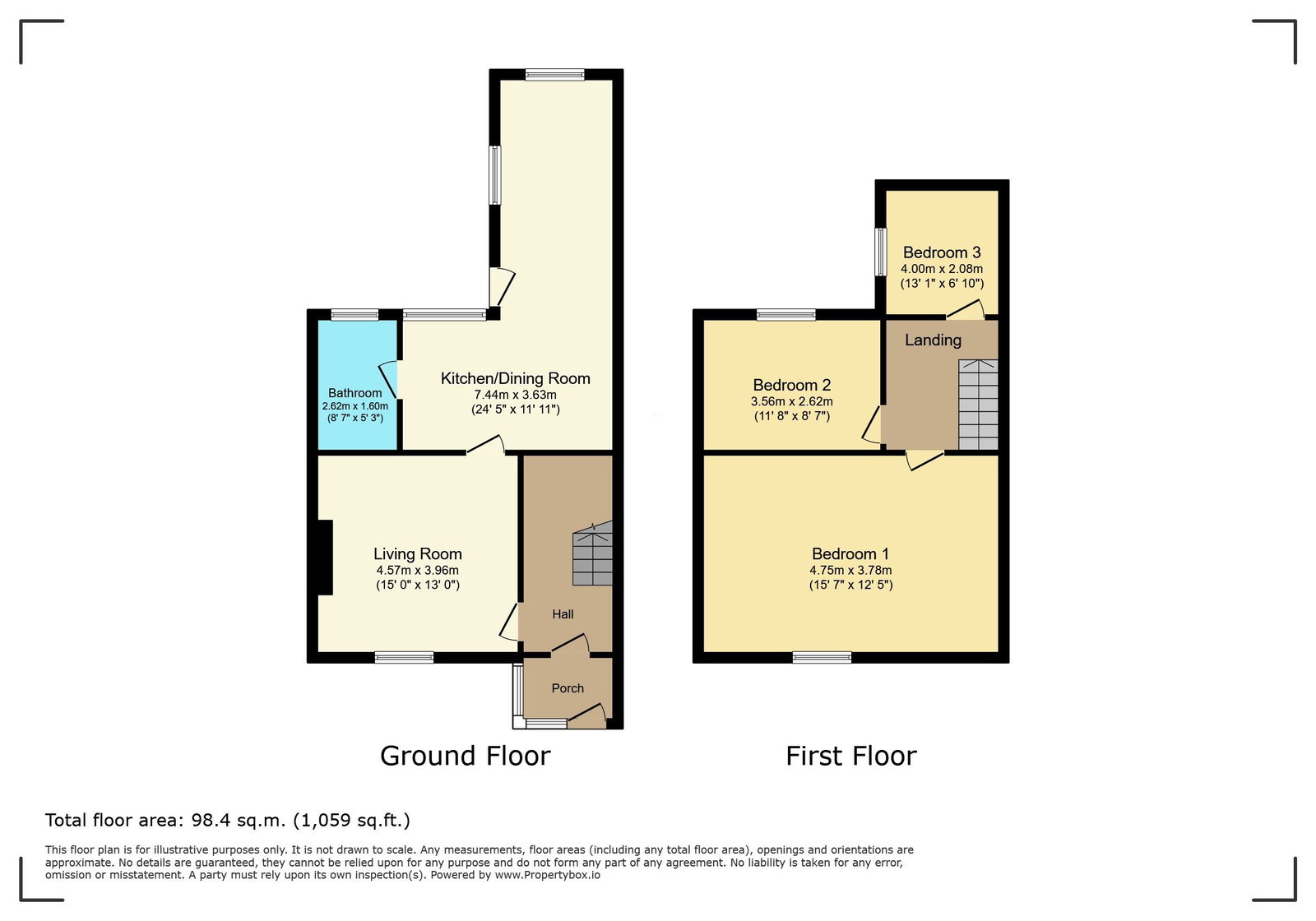 6, Margery Terrace, Carlisle floorplan