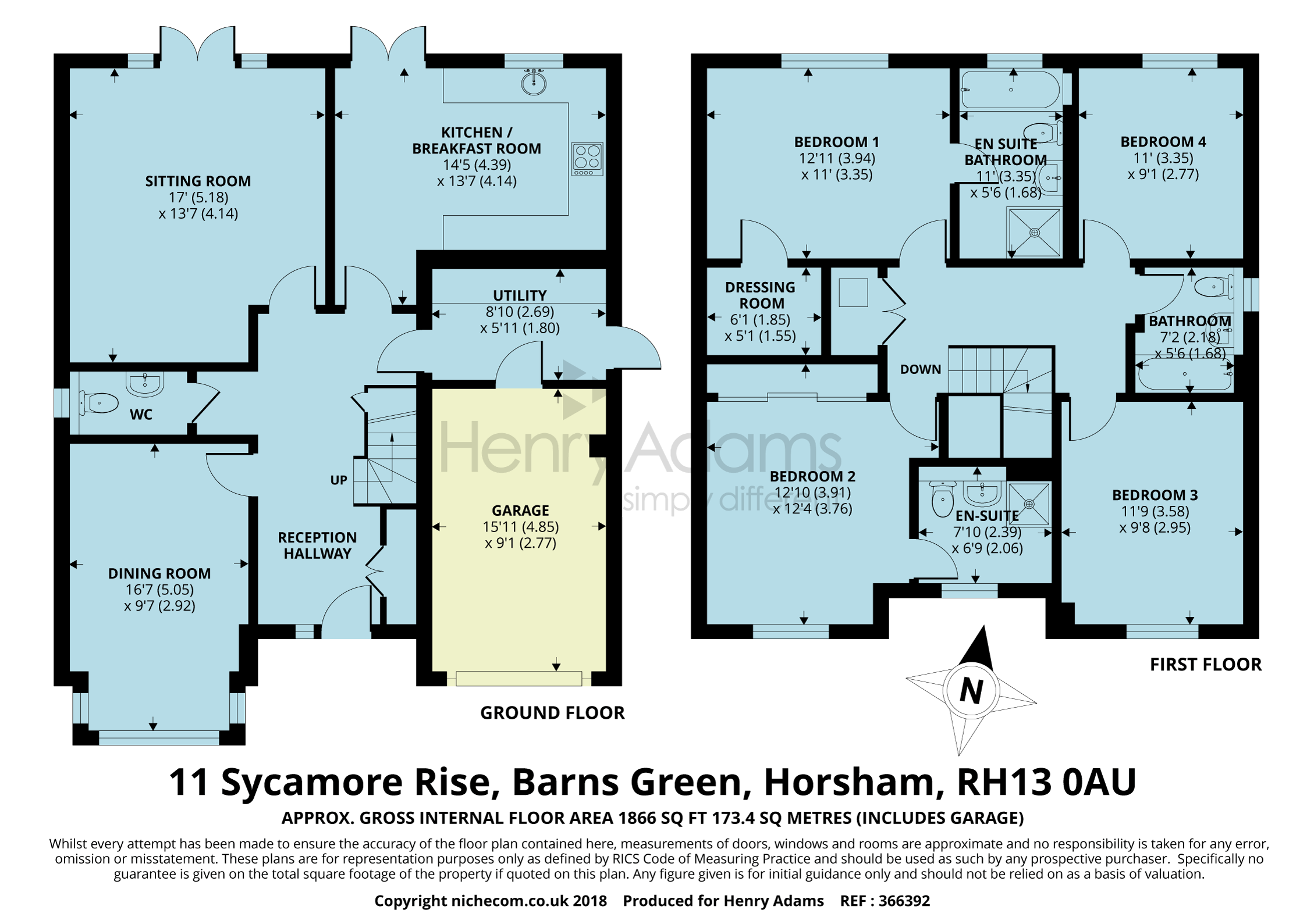 4 Bedrooms Detached house for sale in Sycamore Rise, Barns Green RH13