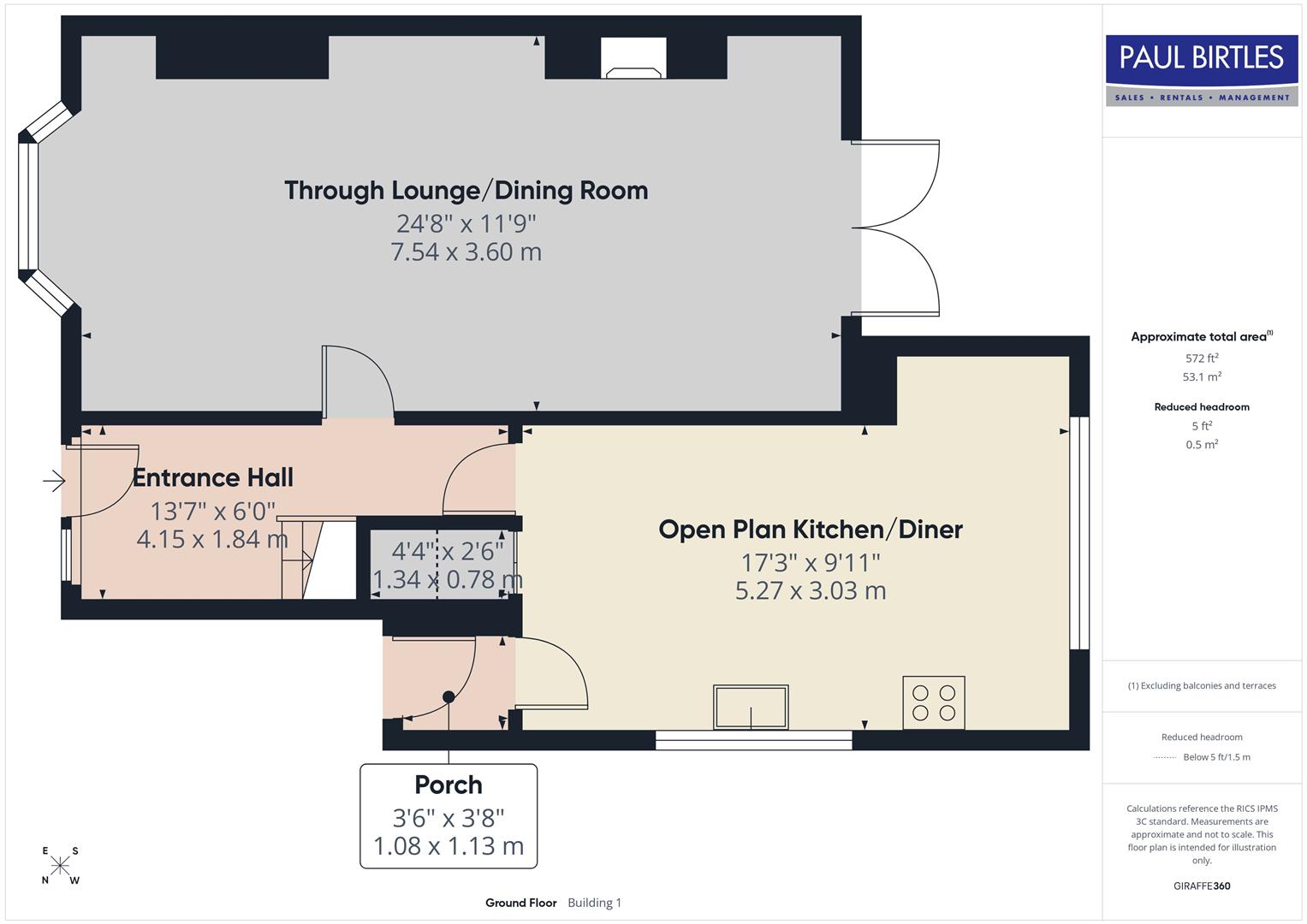 14, Byron Road, Manchester floorplan