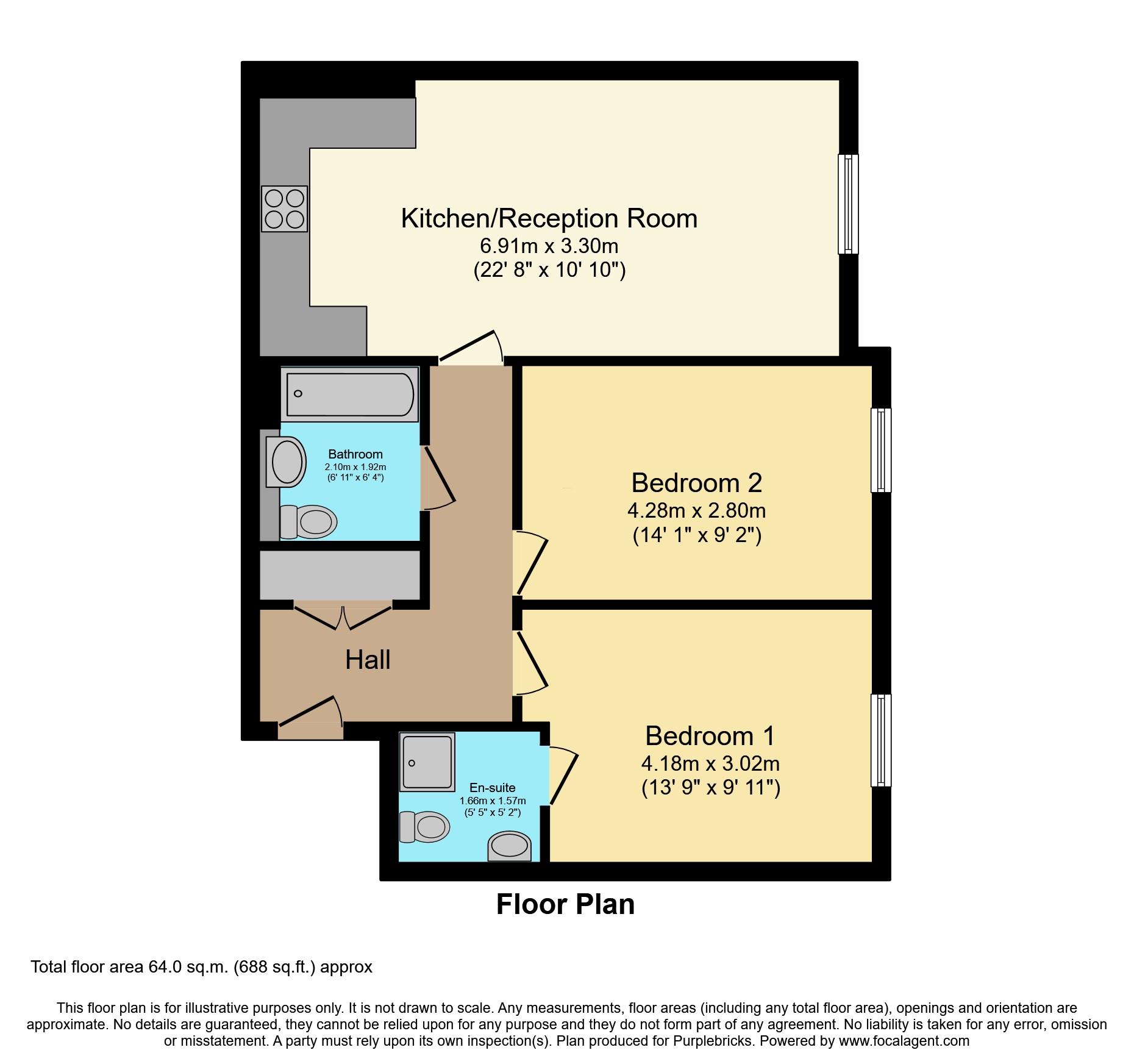 6, Dulcie Close, Greenhithe floorplan