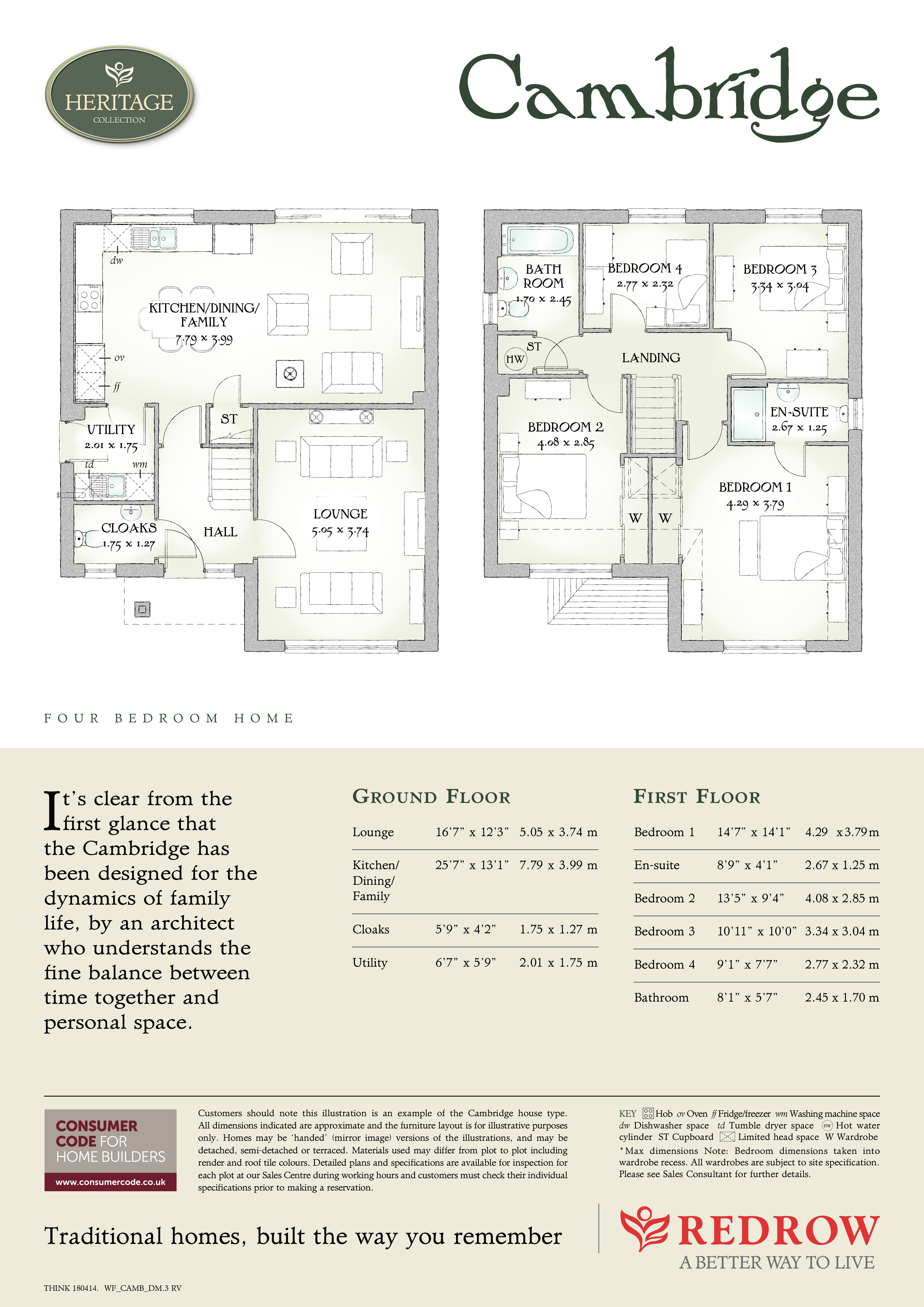 Redrow Oxford Plus Floor Plan Carpet Vidalondon