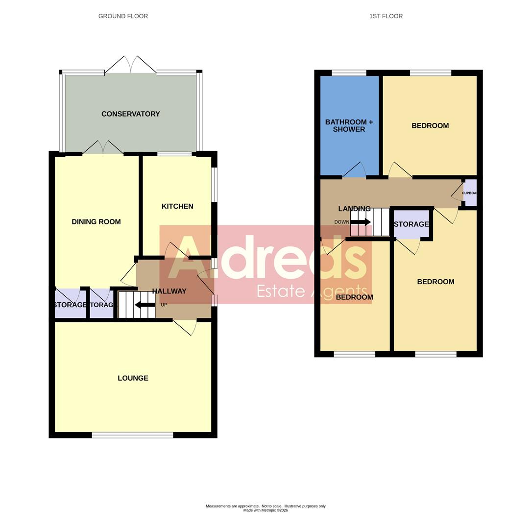 21, Carlton Square, Lowestoft floorplan