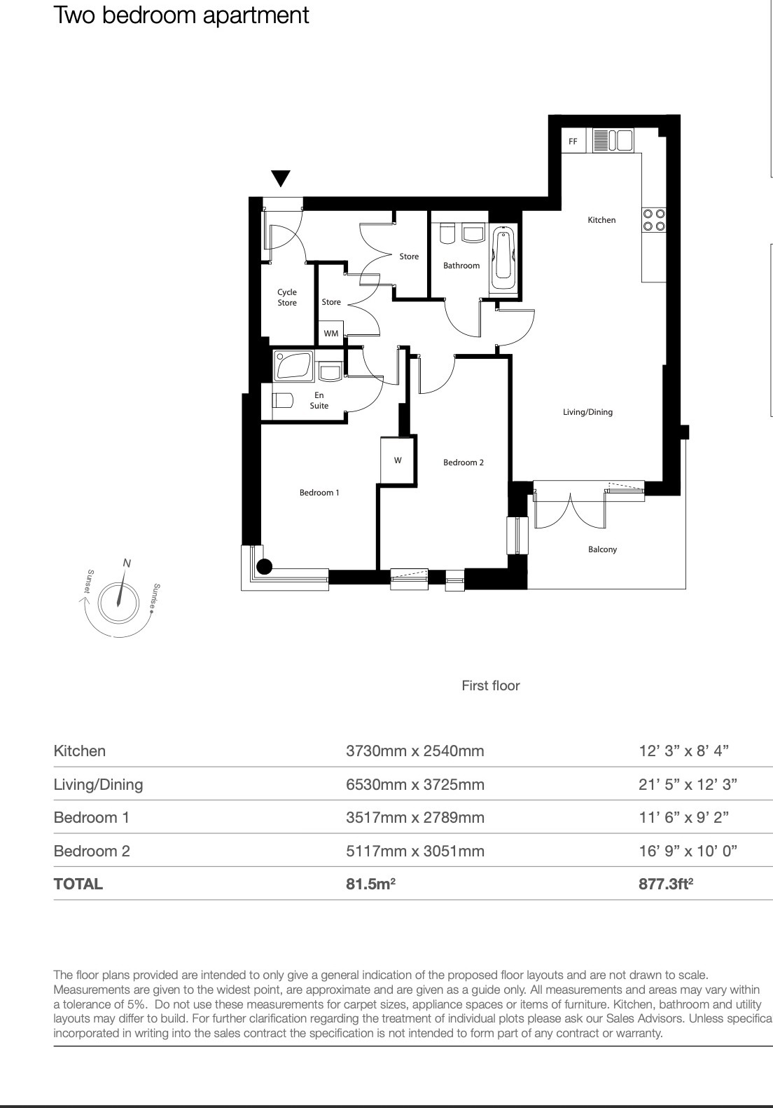 Quebec Way, Canada Water floorplan
