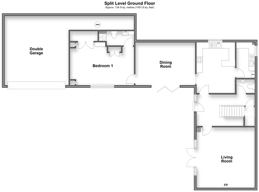 Mill Stream Close Ashurst, Tunbridge Wells floorplan