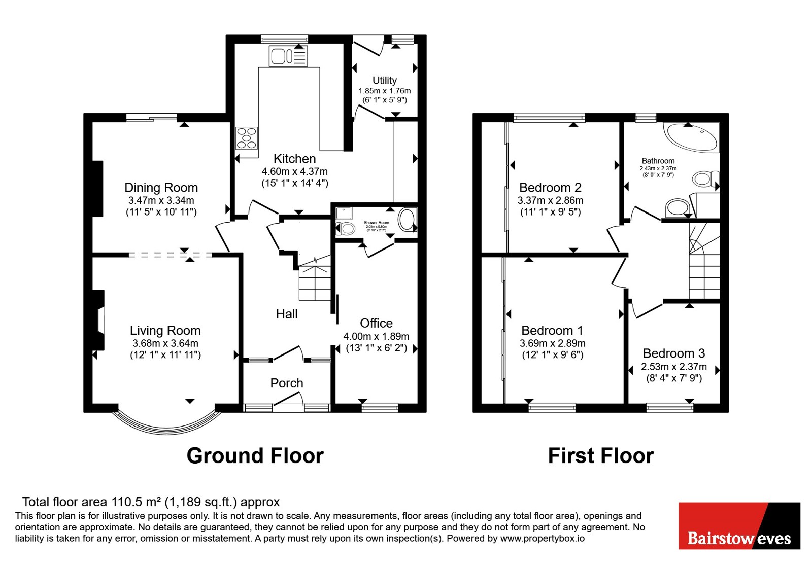 207, Sutton Road, West Midlands floorplan