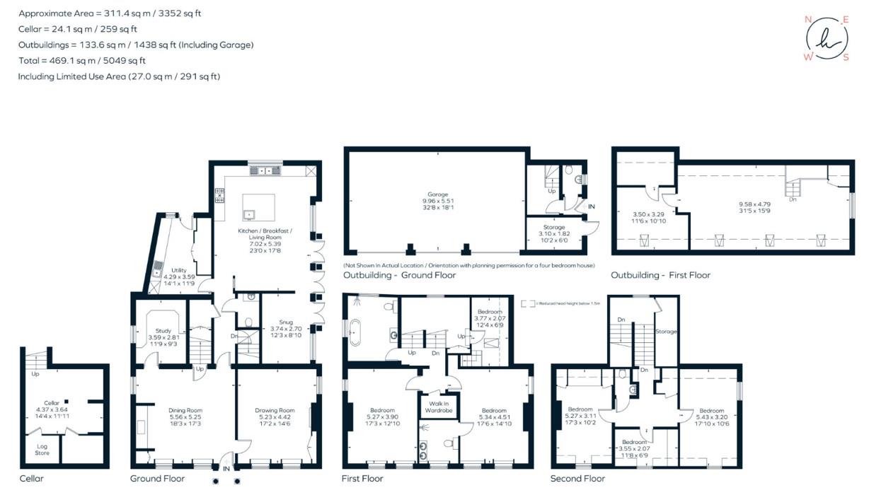 Cleavers, Church Lane, Stratford-Upon-Avon floorplan