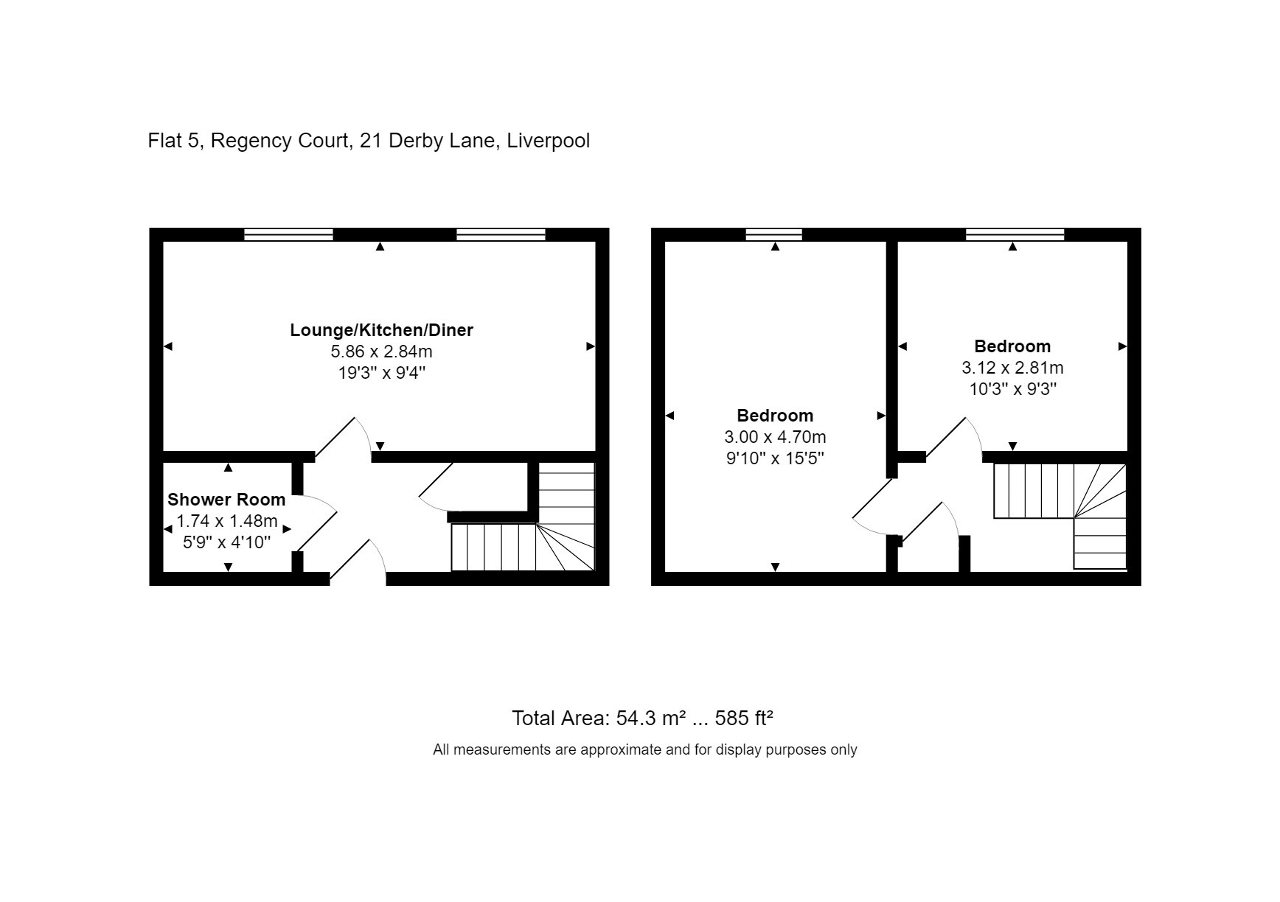2 Bedrooms Flat for sale in Derby Lane, Old Swan, Liverpool L13