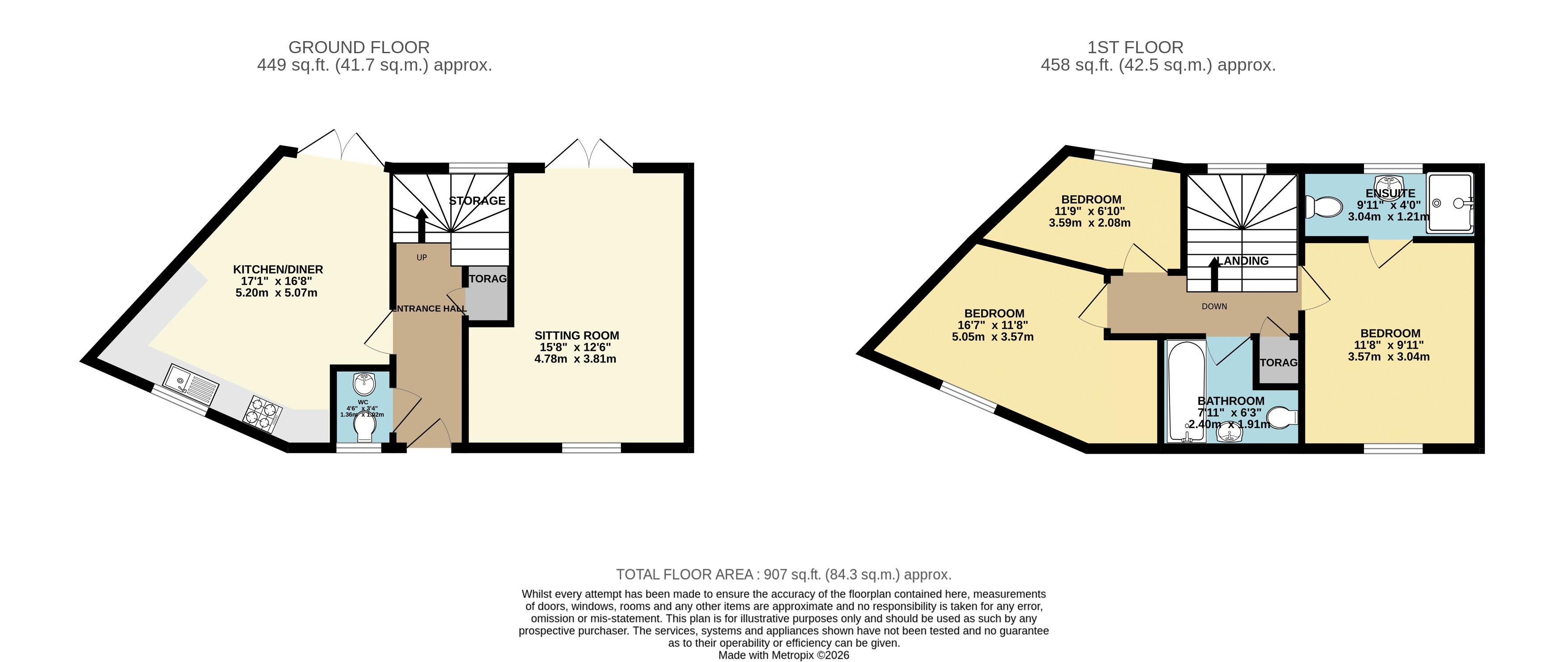 24, Red Norman Rise, Hereford floorplan