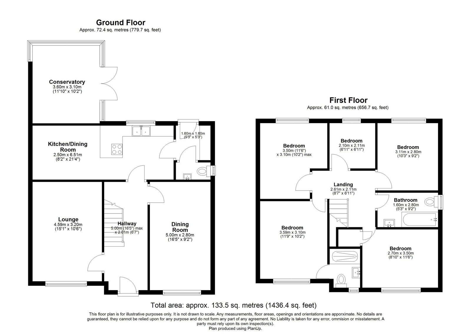 11, Arrow Way, Bidford-on-Avon floorplan