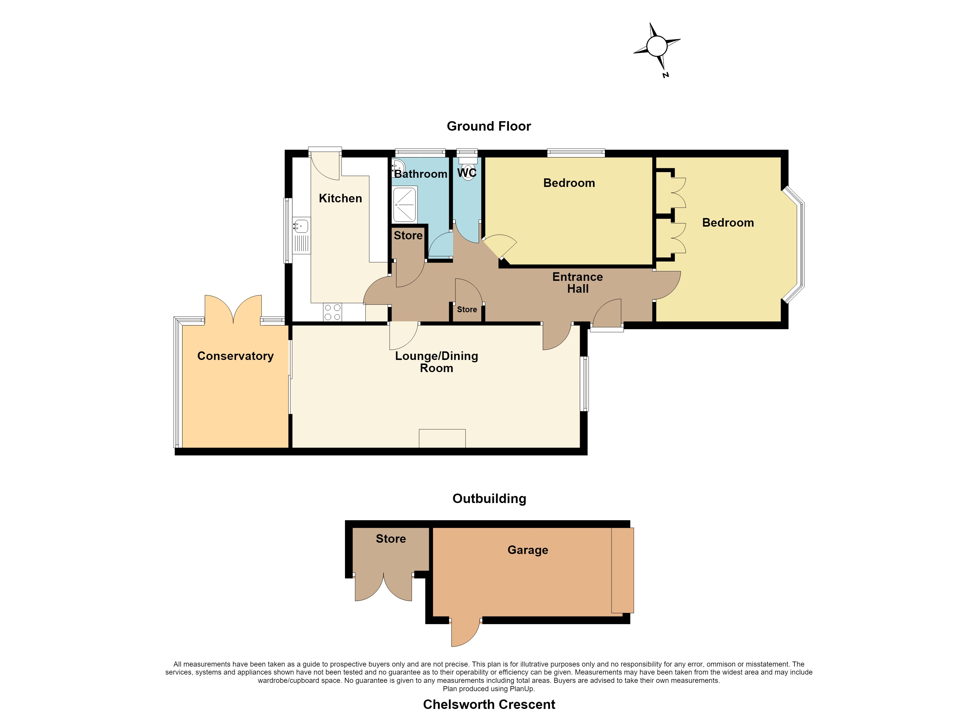 52, Chelsworth Crescent, Essex floorplan