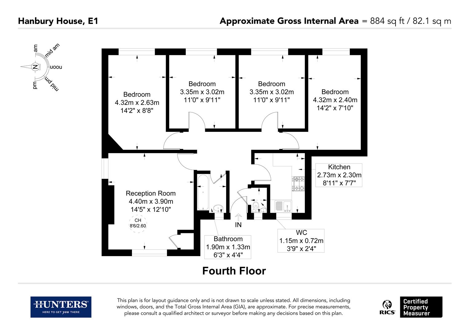 Hanbury Street, London floorplan