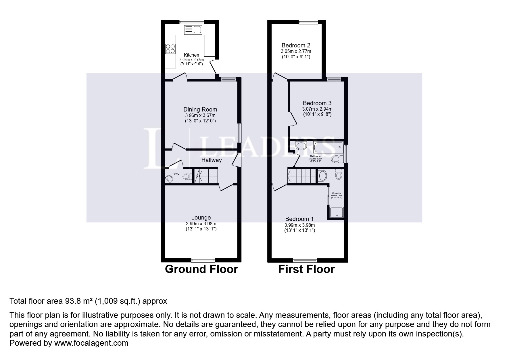 16, South Street, Riddings floorplan