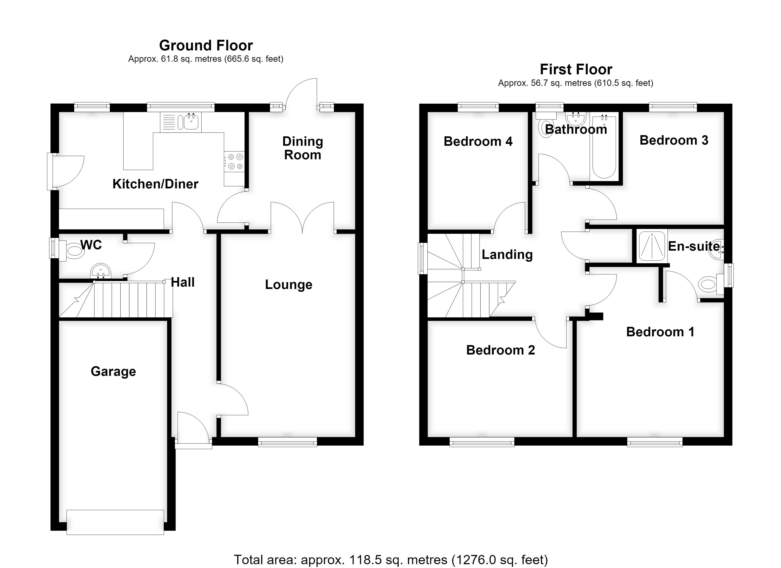 Fairfax Close, Boston floorplan