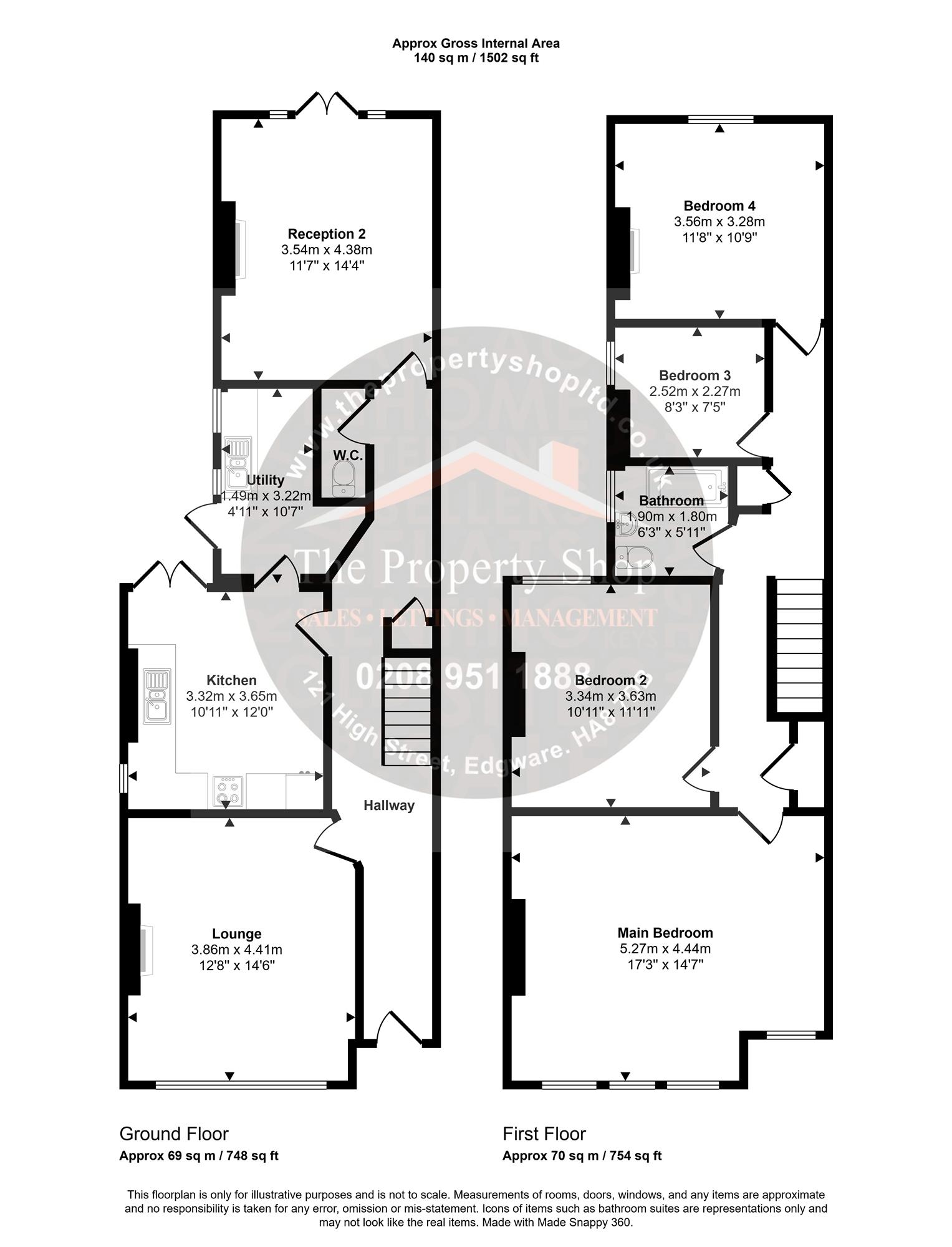 31, Olive Road, Cricklewood floorplan