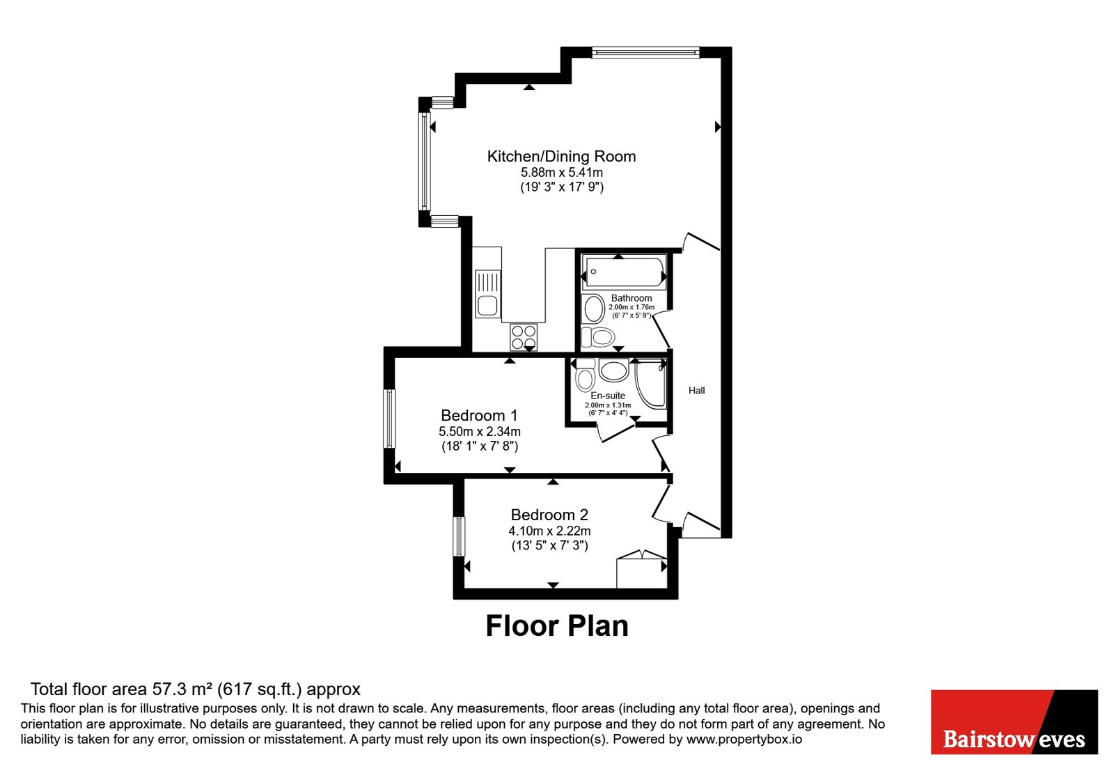 26, Woodridge Close, Enfield floorplan