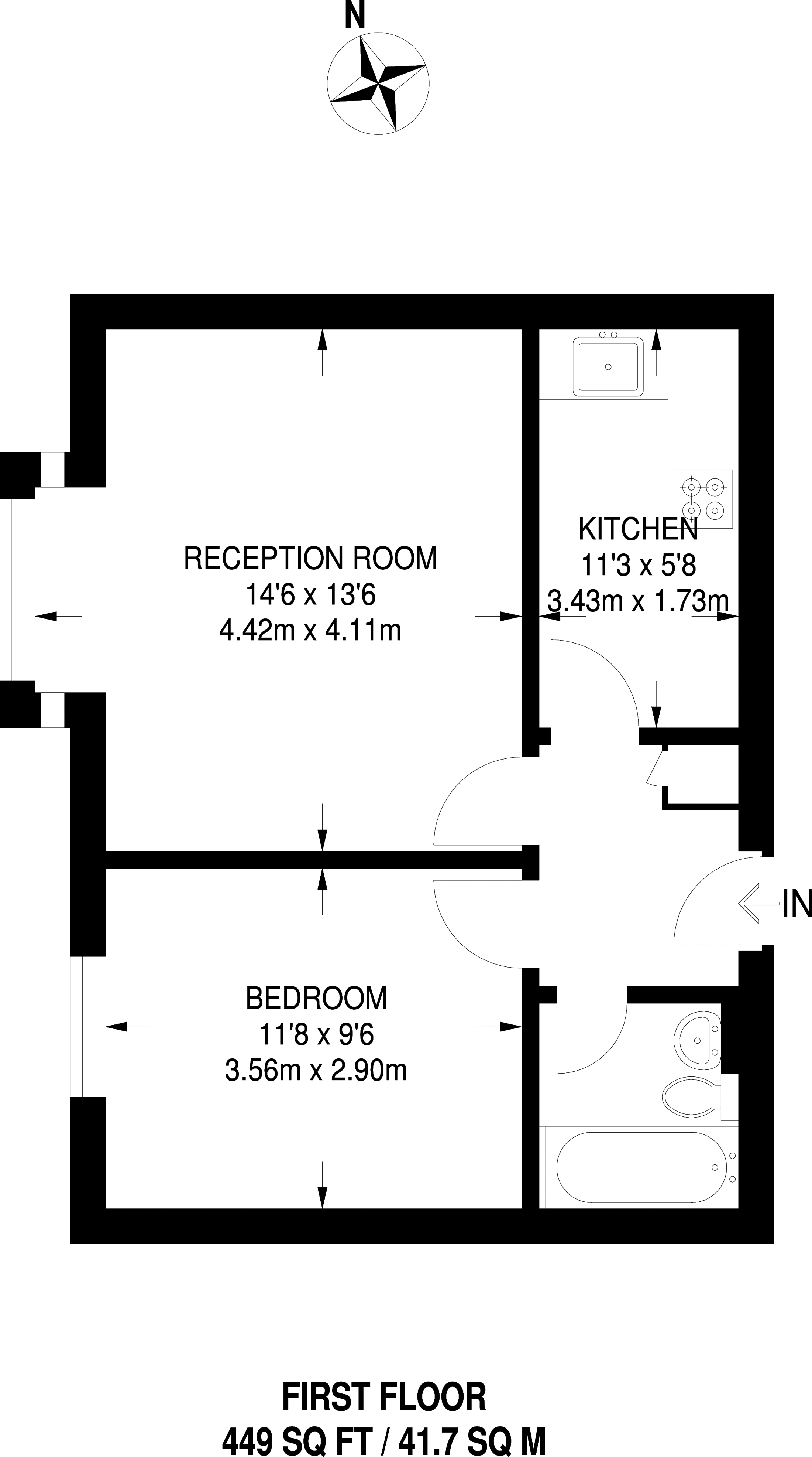 1 Bedrooms Flat to rent in Bluebell Way, Ilford IG1