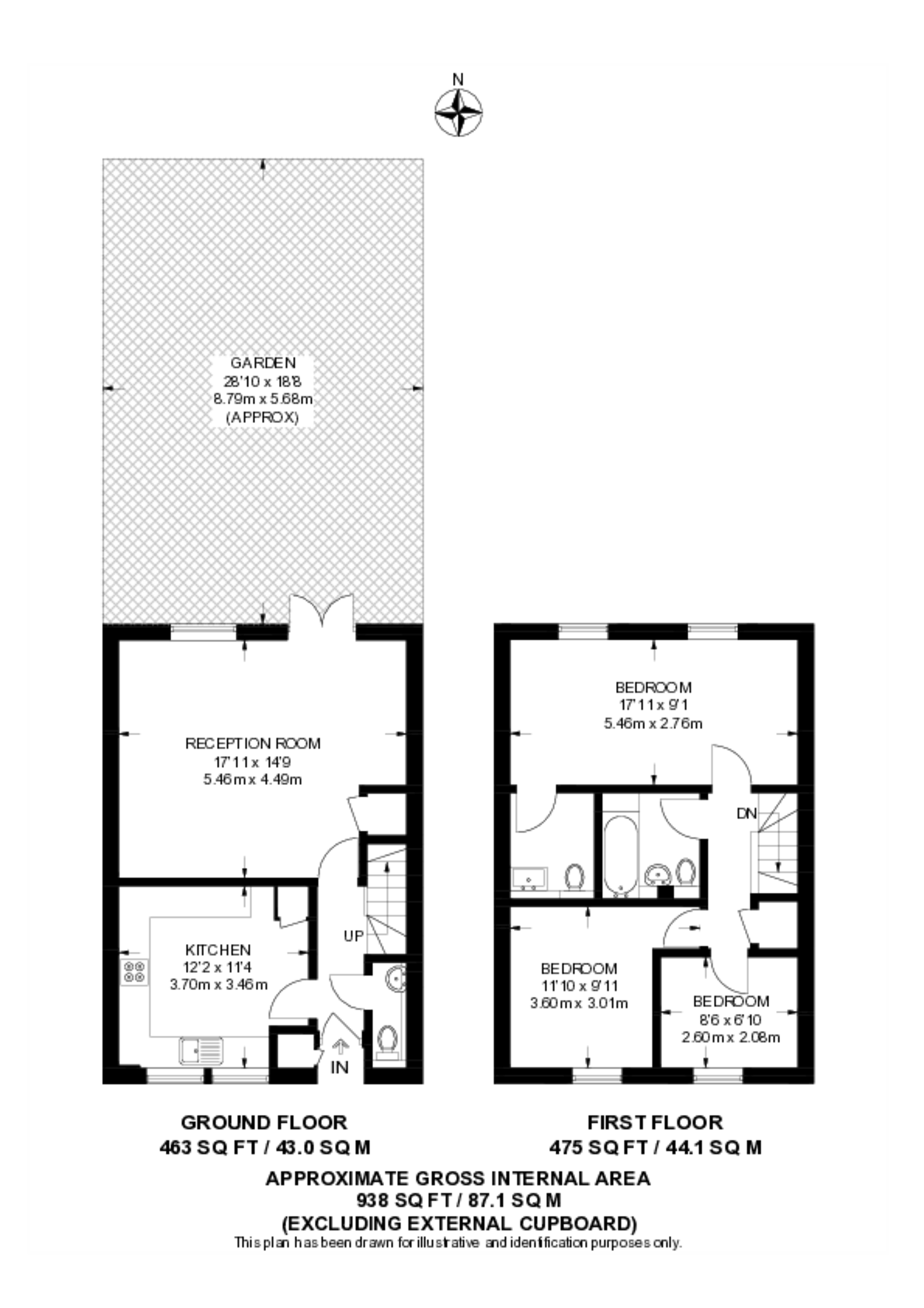 Locksfield Place, Canary Wharf floorplan