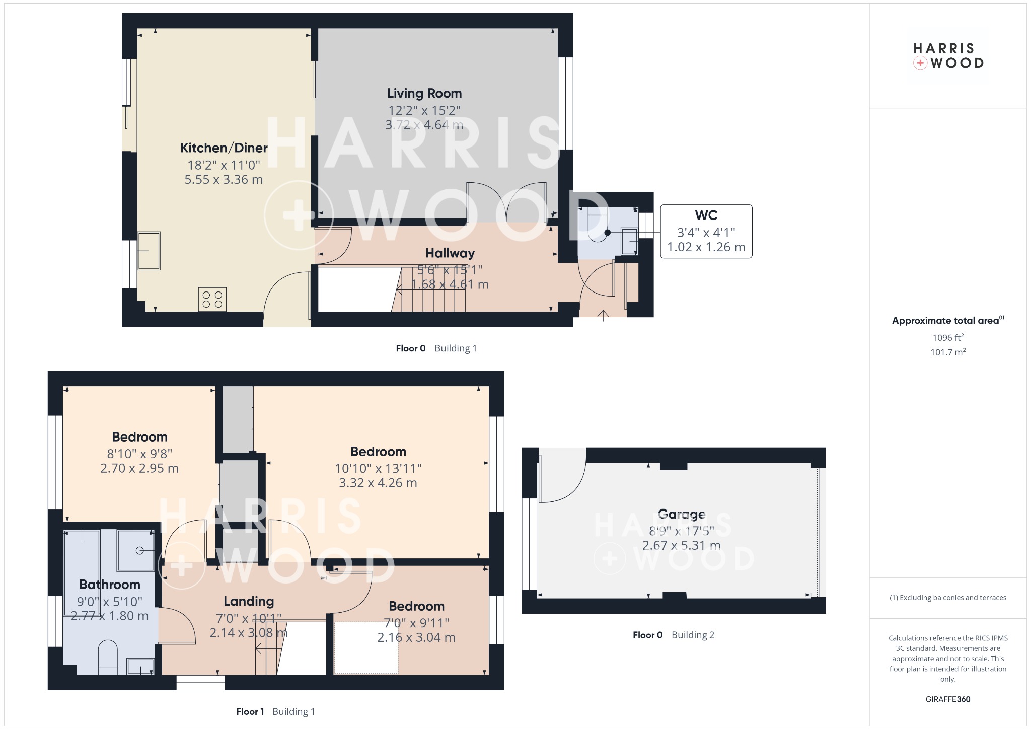 5 Glenway Close, Great Horkesley, Essex floorplan