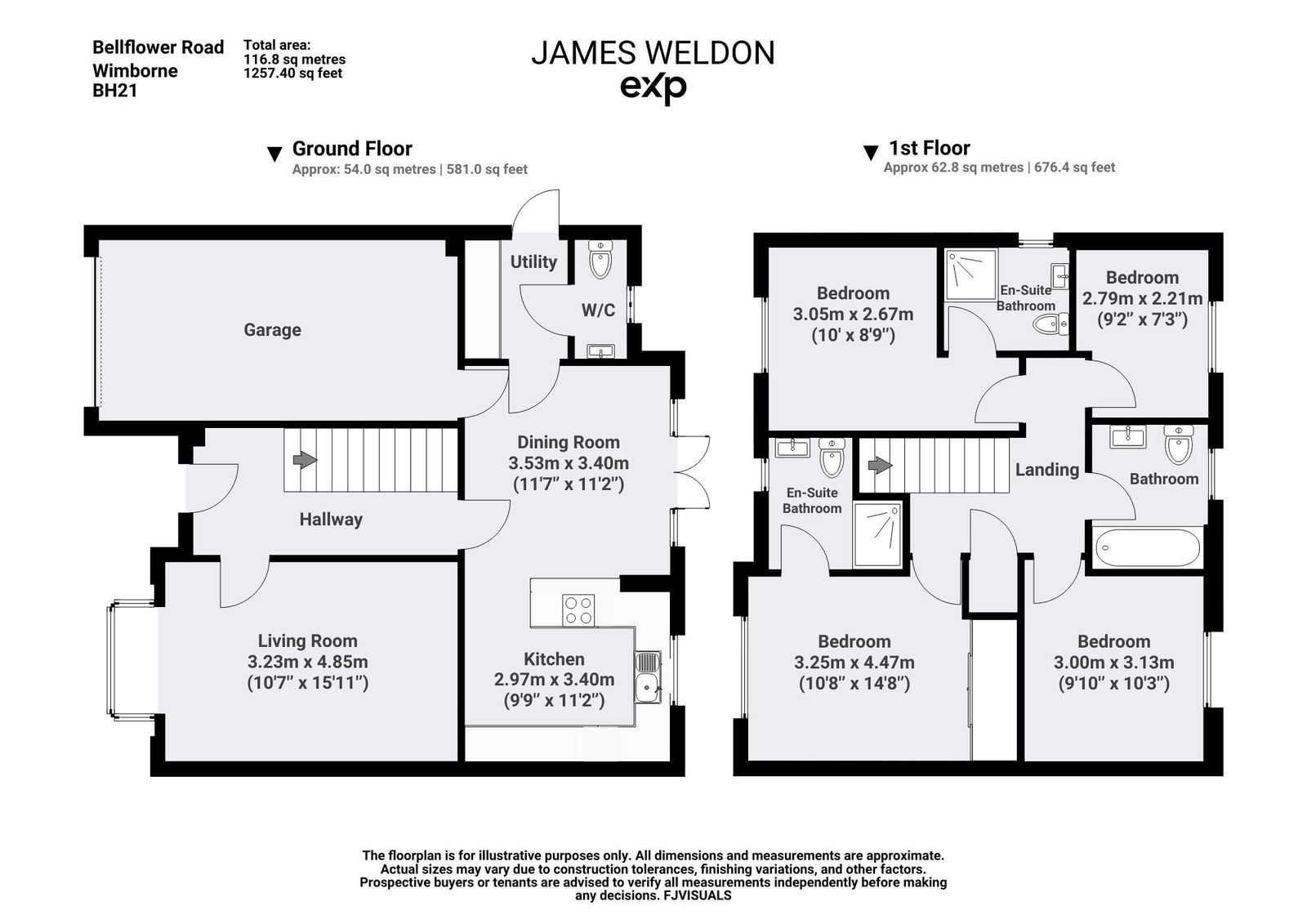 2, Bellflower Road, Wimborne floorplan