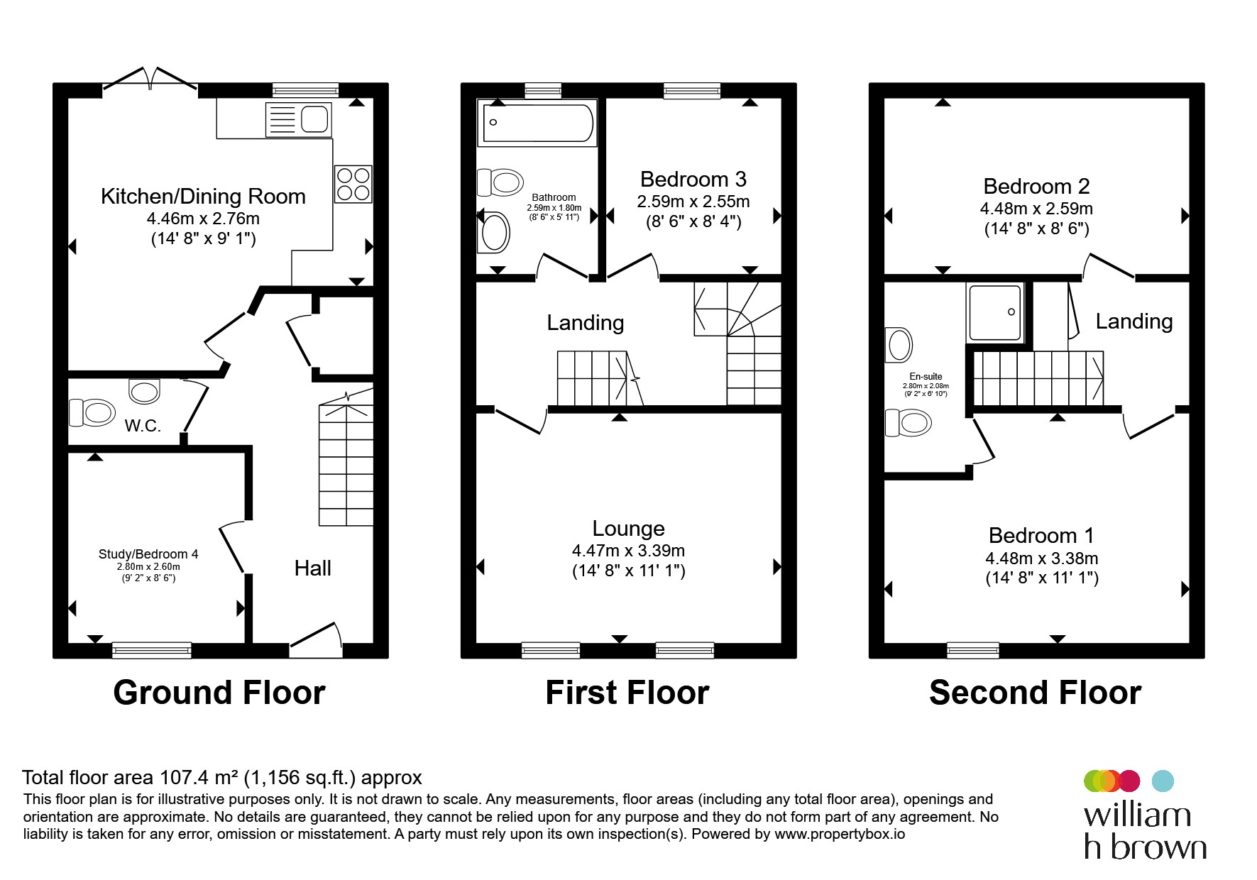19, Bennett Croft, SHEFFIELD floorplan