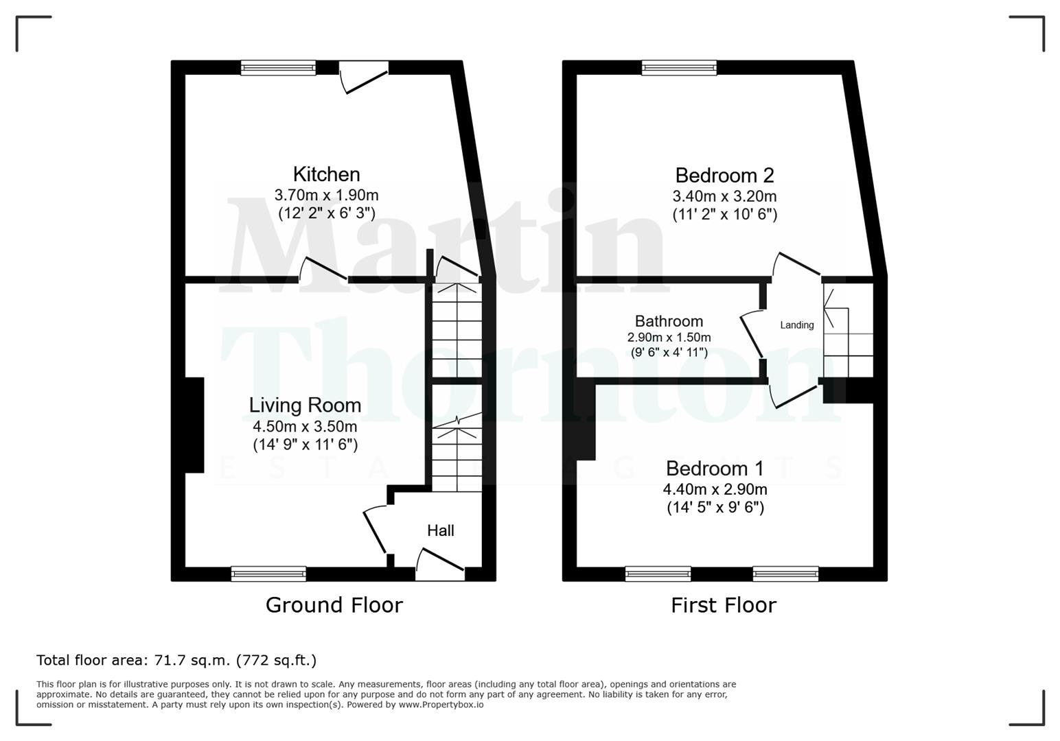 9, Oakes Road, Huddersfield floorplan