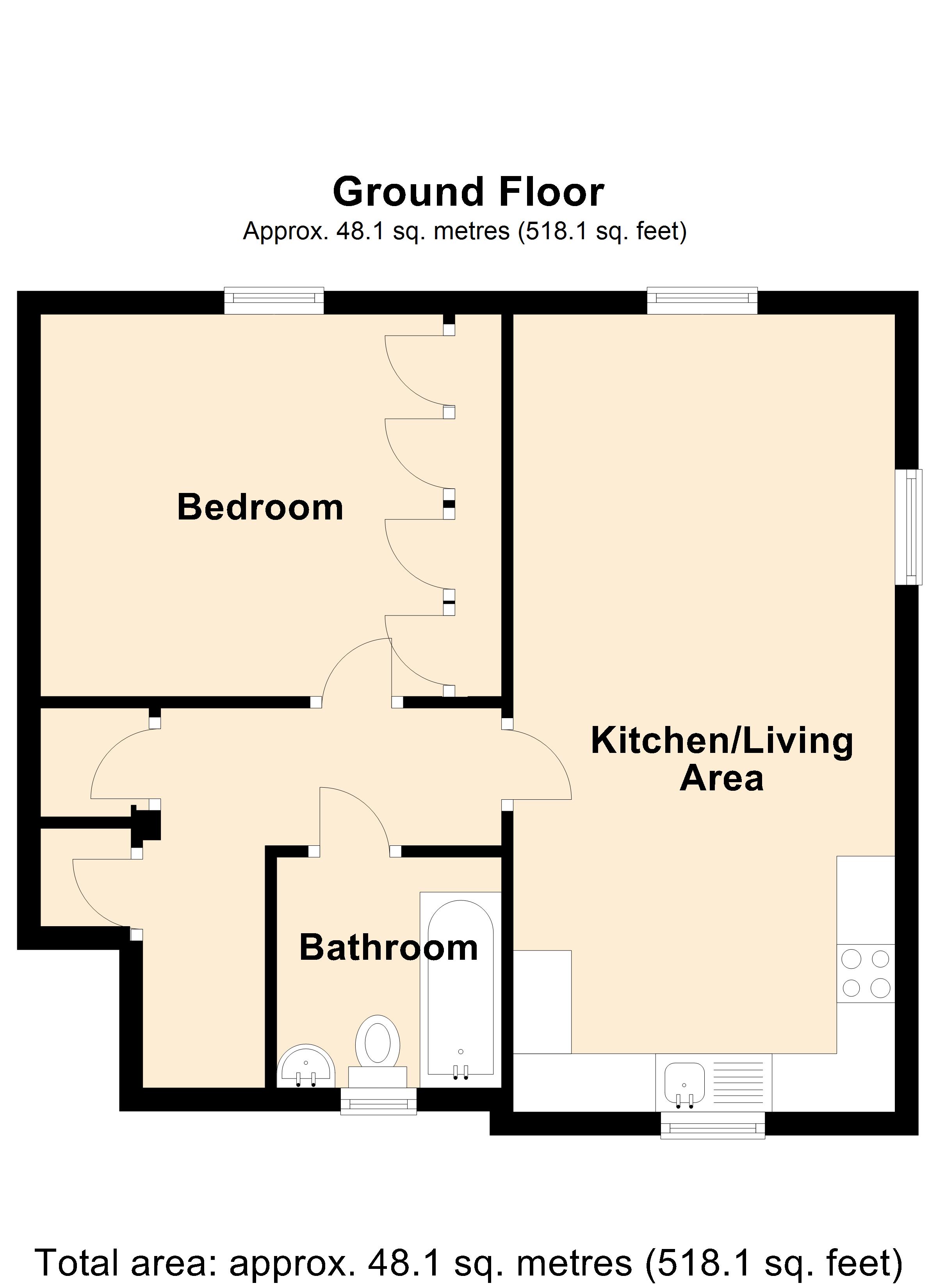 89, Cutforth Way, Hampshire floorplan